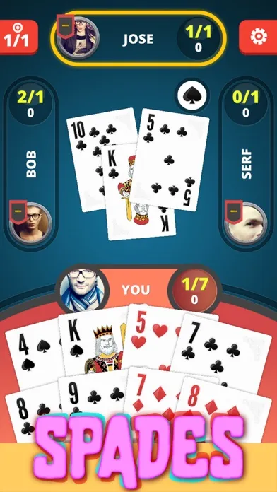 Spades Kings - Card Game应用截图