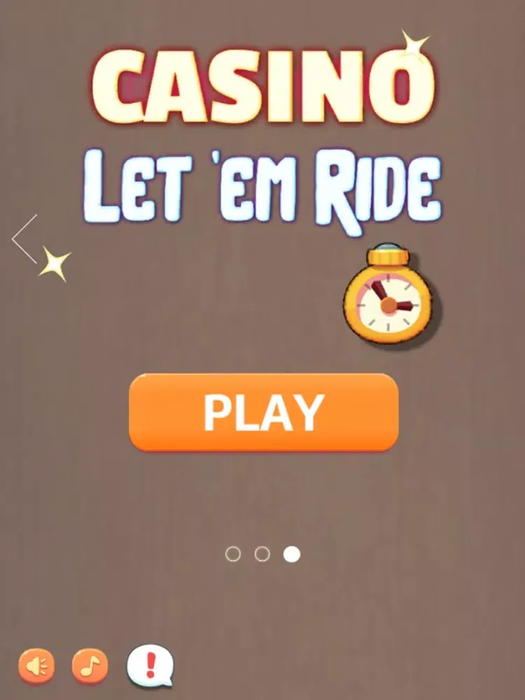 Capturas de tela do Three Cards Casino iPad 