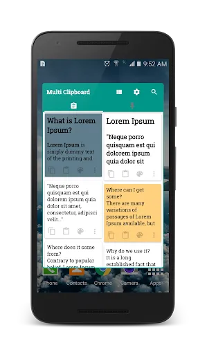 ภาพหน้าจอของ Free Multi Clipboard Manager