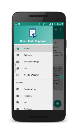 ภาพหน้าจอของ Free Multi Clipboard Manager