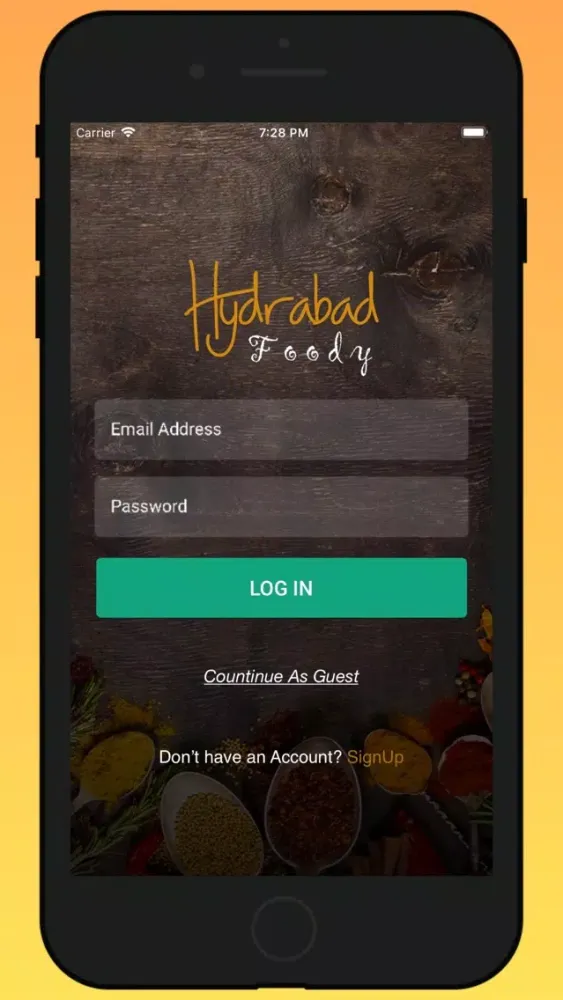 Hydrabad Foody Screenshots