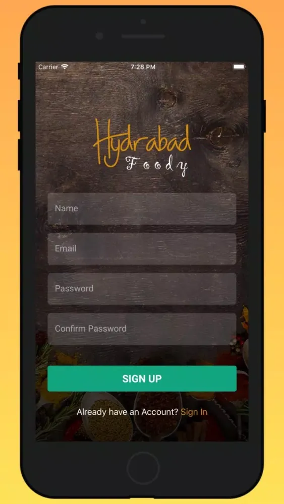 Hydrabad Foody Screenshots