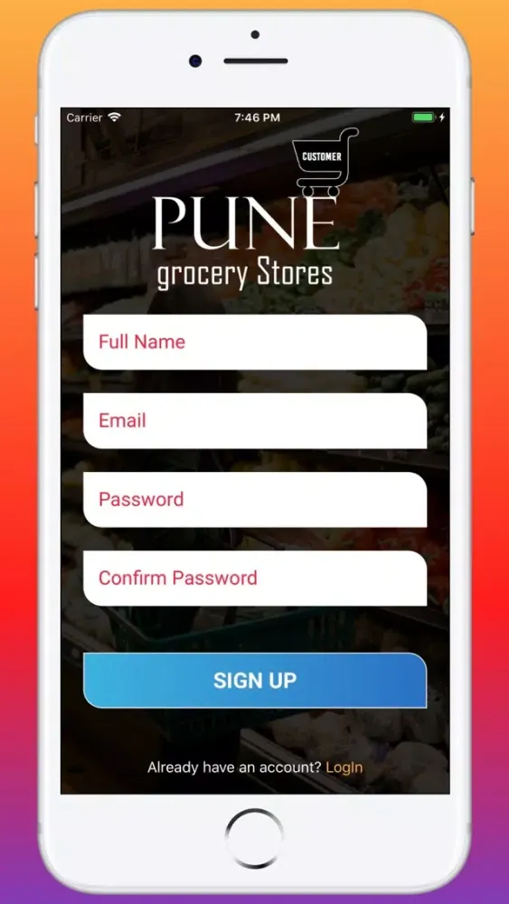 Pune Grocery Store Customer স্ক্রিনশট