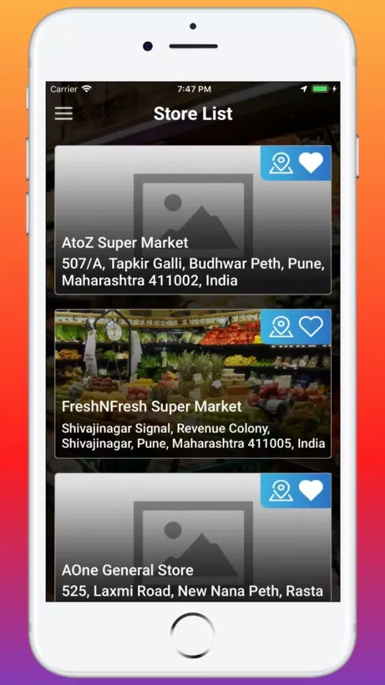 Pune Grocery Store Customer স্ক্রিনশট
