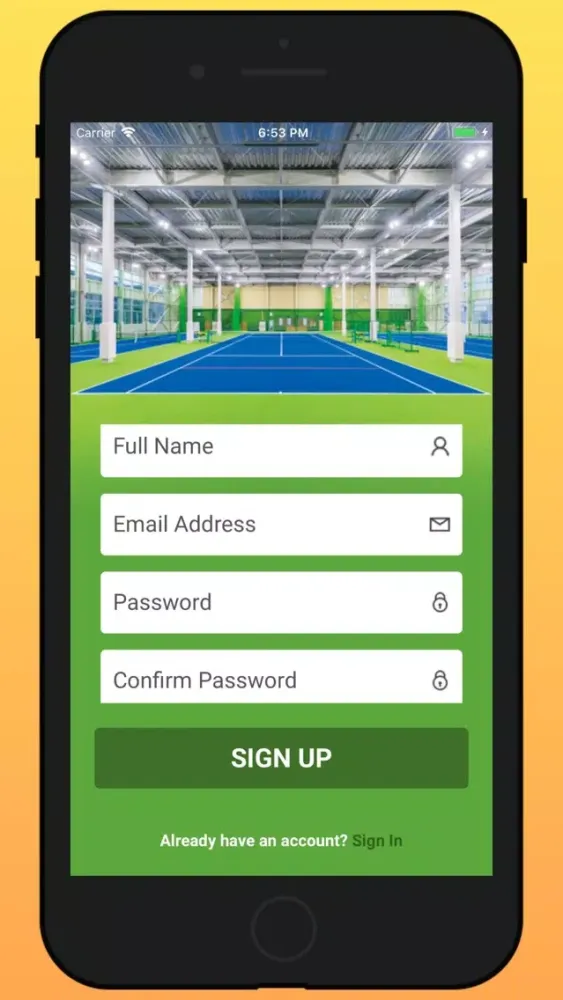 Tennis Court Manager应用截图
