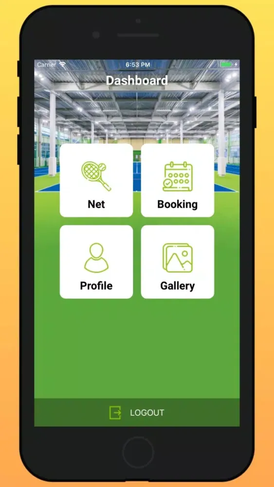 Tennis Court Manager应用截图