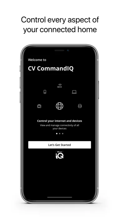 Zrzuty ekranu CV CommandIQ