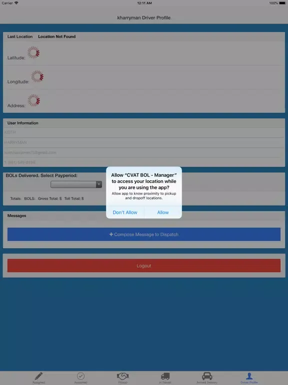 Capturas de pantalla de CVAT BOL - Manager iPad 