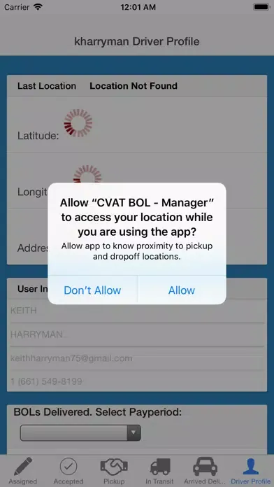 Capturas de pantalla de CVAT BOL - Manager