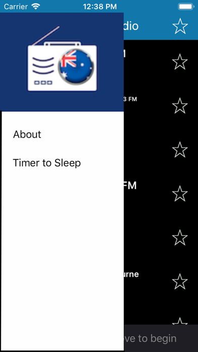 Zrzuty ekranu Australia Radio Stations