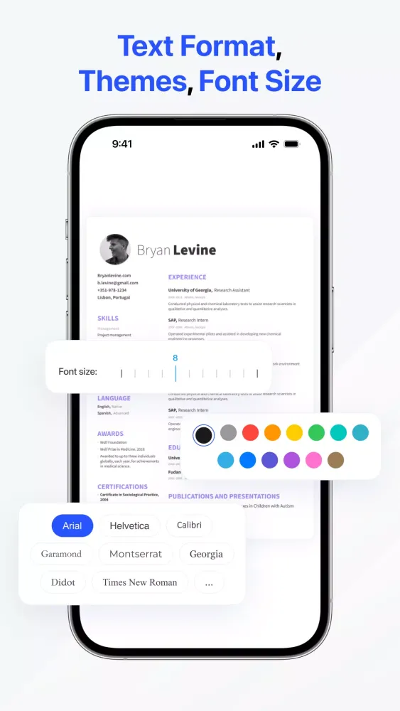 CV Maker and AI CV Builder Screenshots