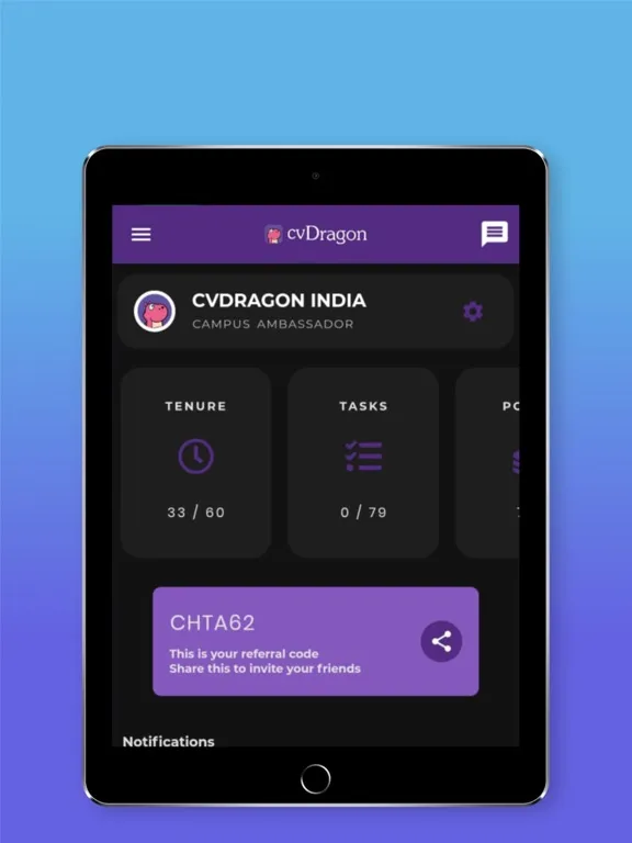 cvDragon Partner Application iPad  Ekran Görüntüleri