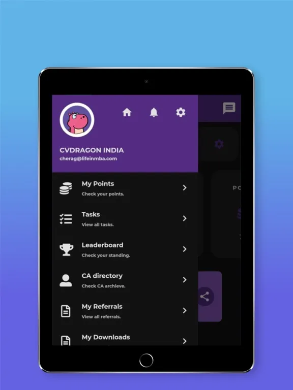 cvDragon Partner Application iPad  Ekran Görüntüleri