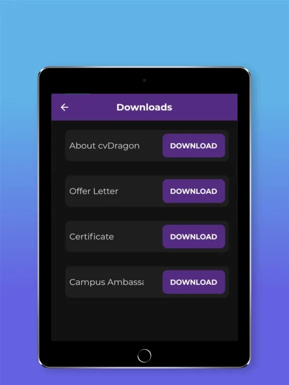 cvDragon Partner Application iPad  Ekran Görüntüleri