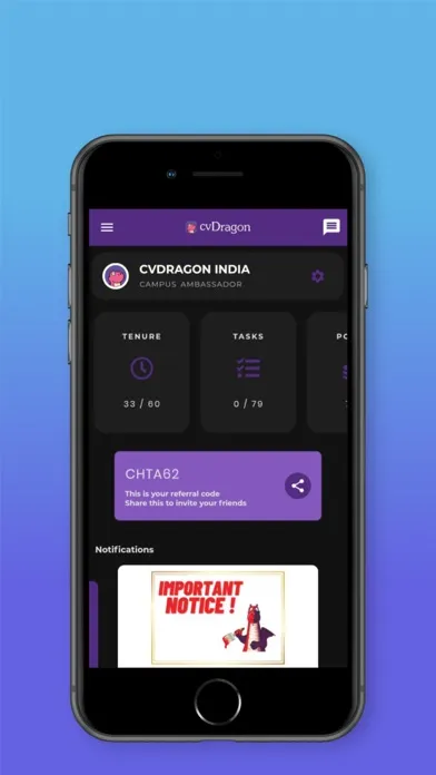 cvDragon Partner Application Ekran Görüntüleri