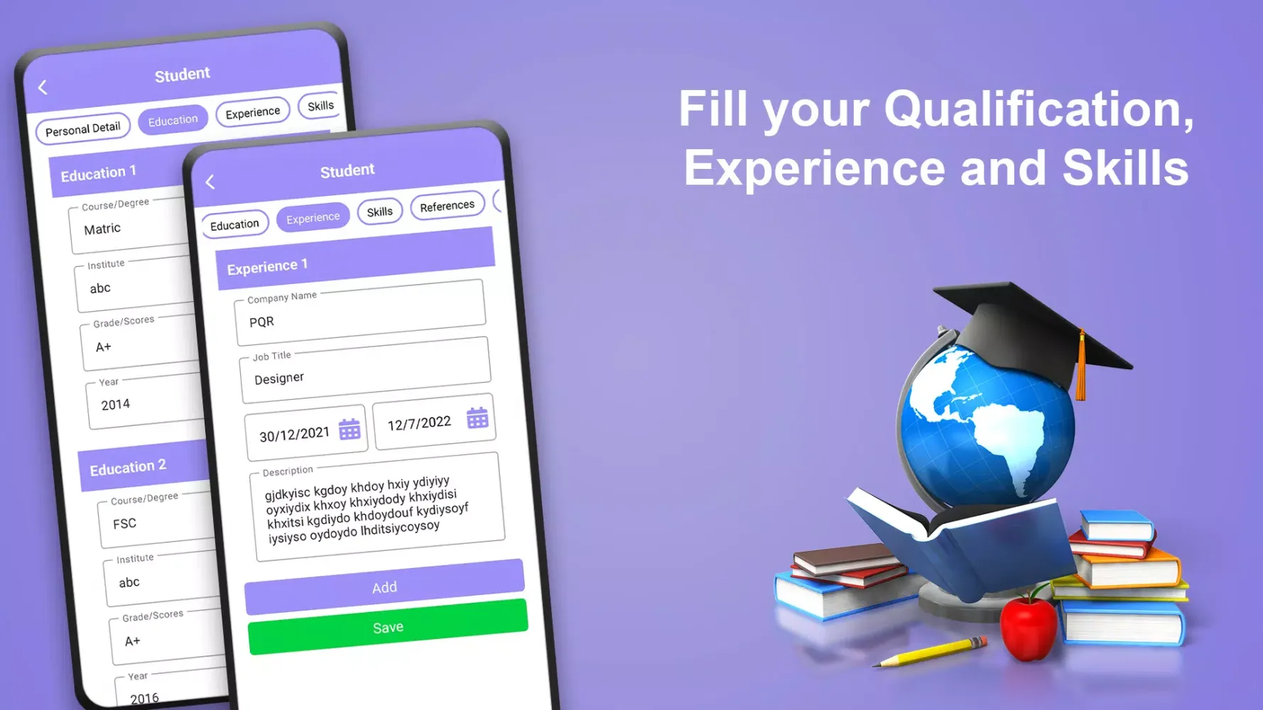 Tangkapan layar Easy CV Maker & Resume Builder