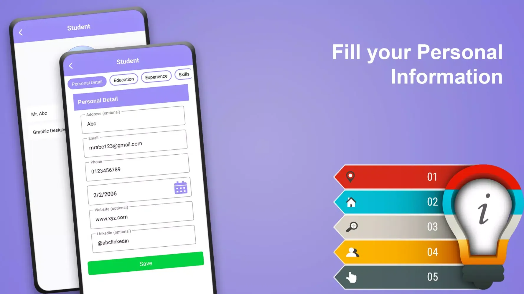 Tangkapan layar Easy CV Maker & Resume Builder