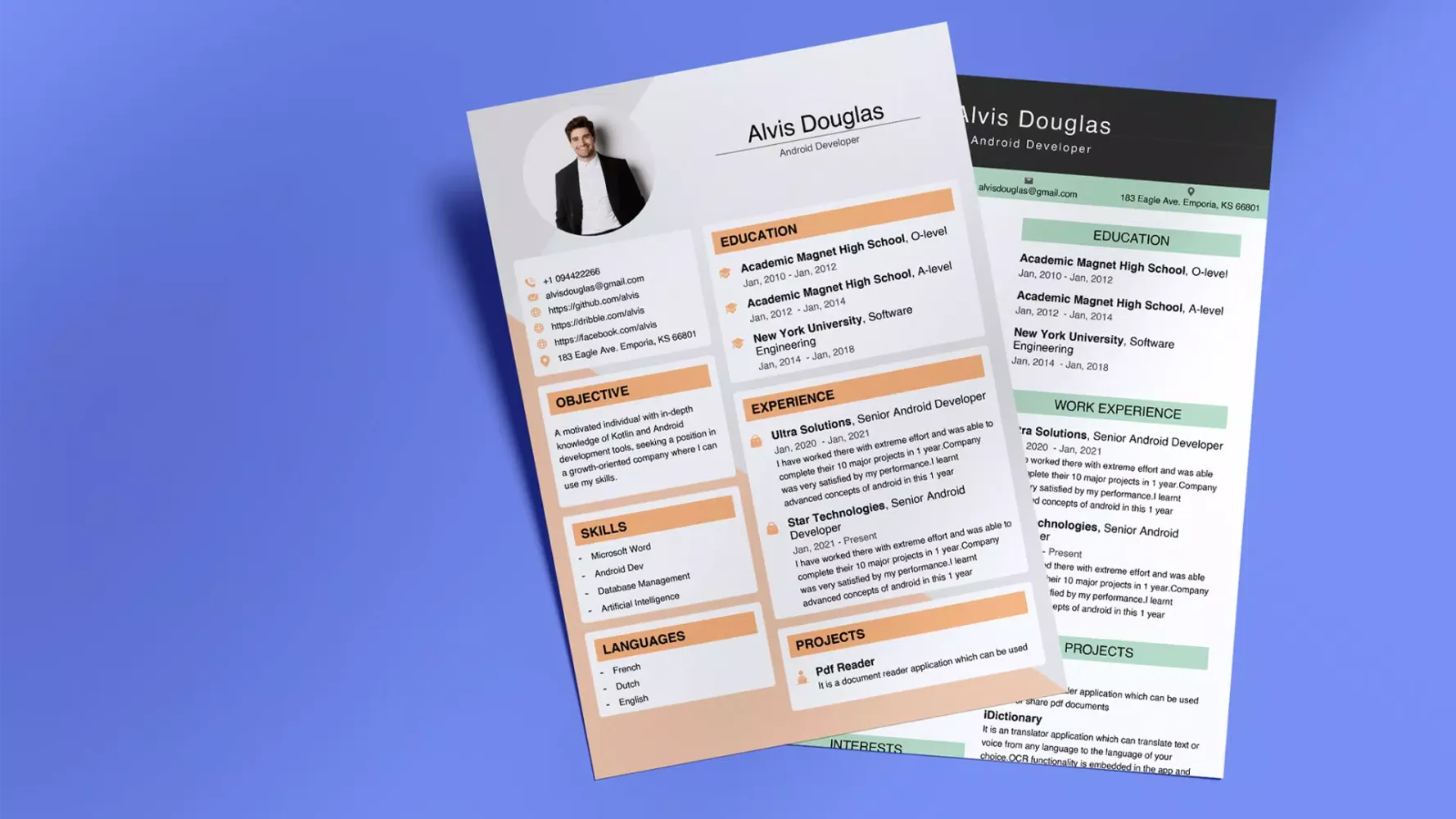 Easy Resume Builder & Quick CV Screenshots