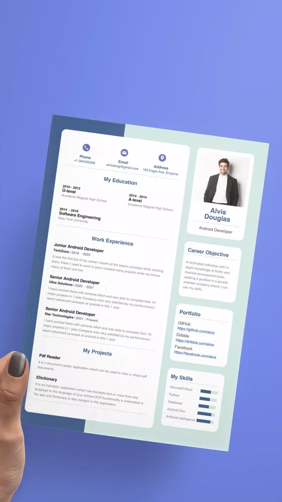 Easy Resume Builder & Quick CV Screenshots