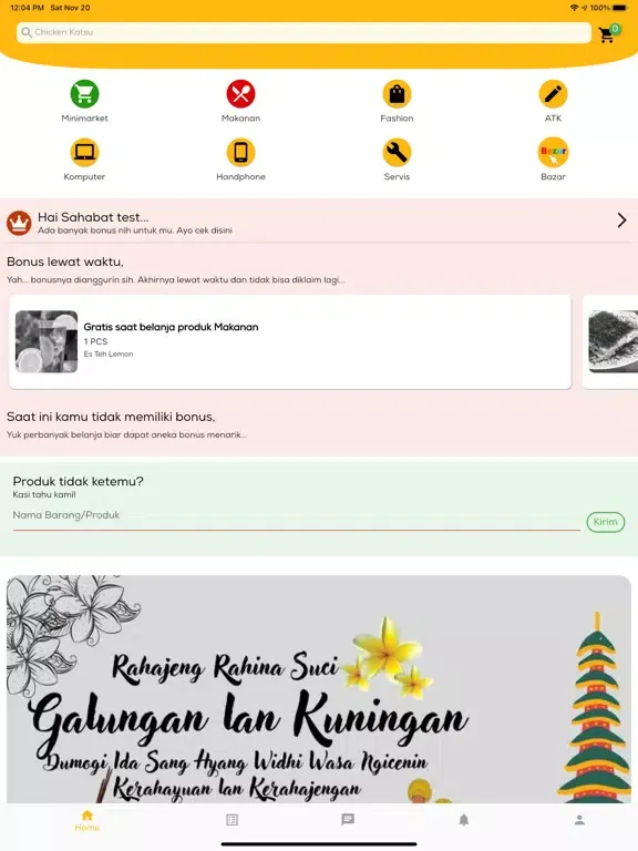 Tangkapan layar diWaroeng - Gratis Ongkir iPad 