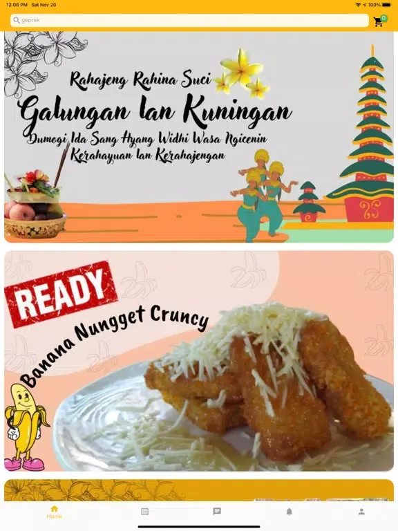 Tangkapan layar diWaroeng - Gratis Ongkir iPad 
