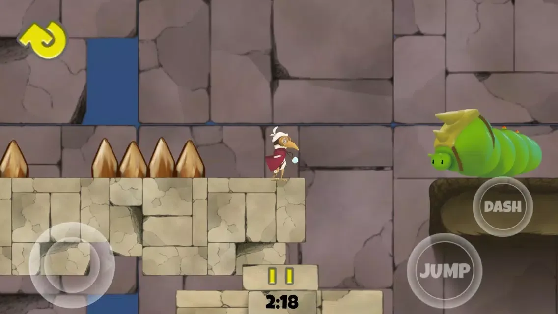 Screenshot di Kiwi Kwest