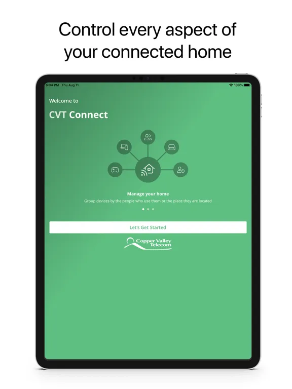 CVT-Connect iPad  سکرین شاٹس