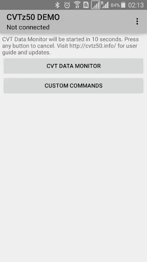 CVTz50 DEMO Screenshots