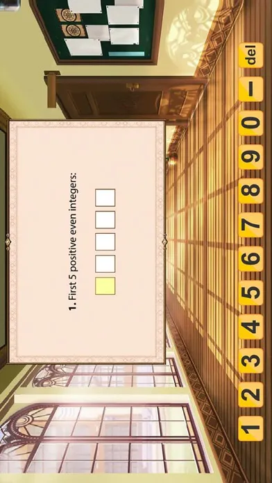 ภาพหน้าจอของ Arithmetic Sequence