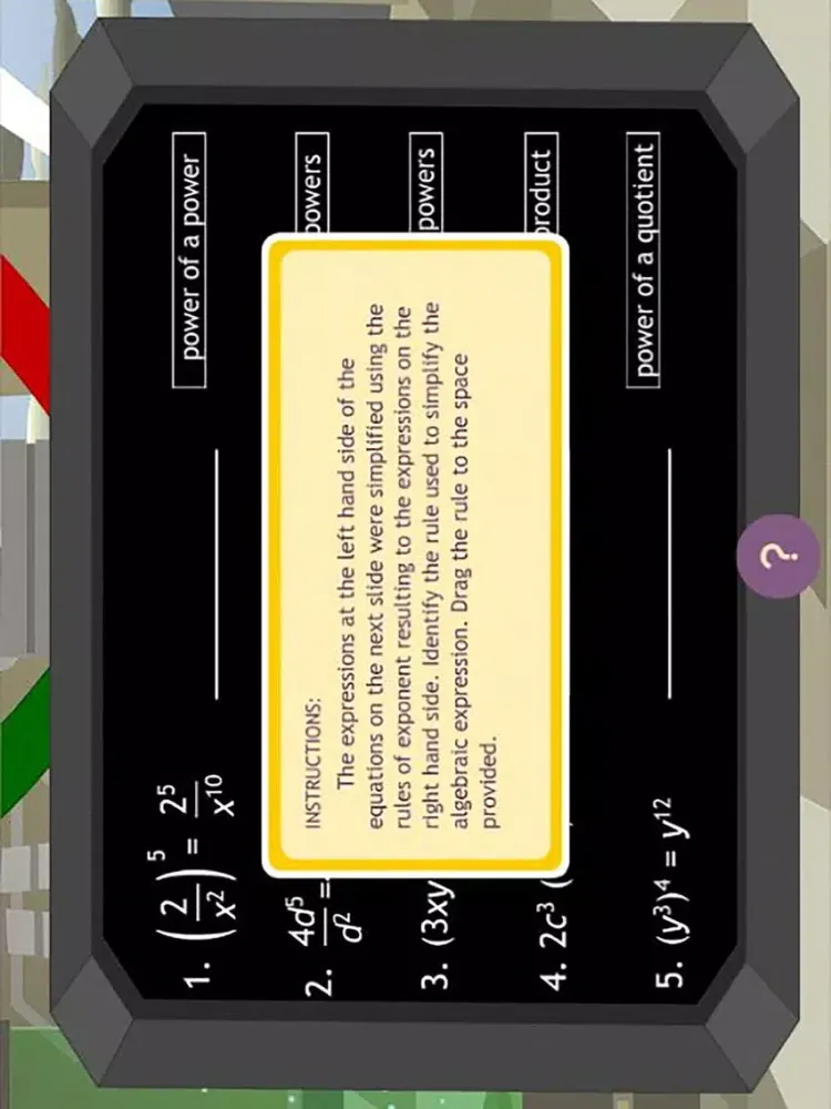 تصاویر Positive Integral Exponents iPad 