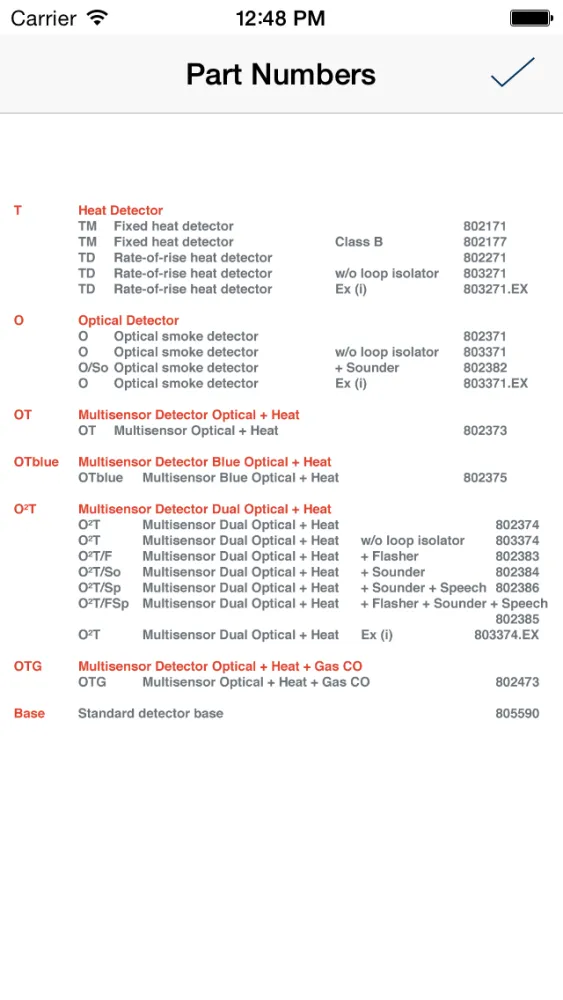 ภาพหน้าจอของ IQ8Quad Selector Eltek