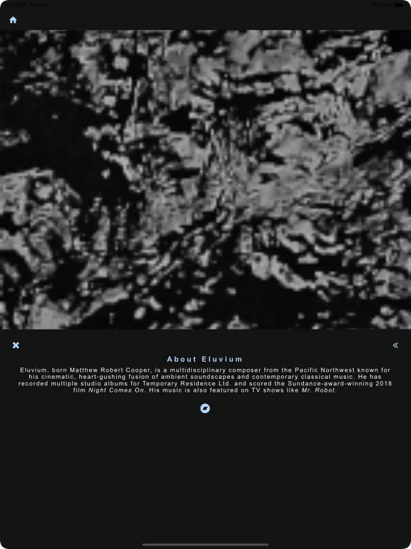 fuzzzel: artisanal white noise iPad 應用截圖
