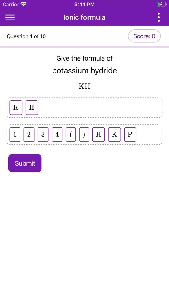 Ionic formula应用截图