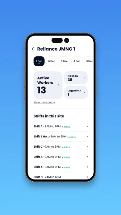 goCWMS: For Contract Workers Screenshots