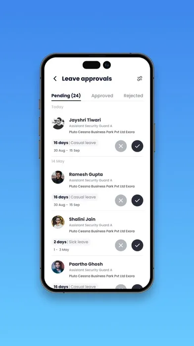 goCWMS: For Contract Workers Screenshots