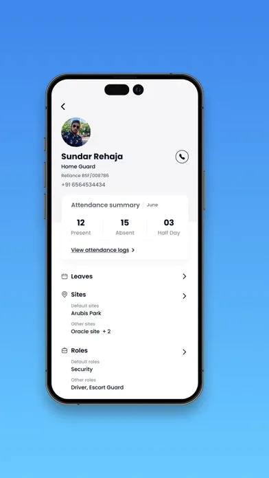 goCWMS: For Contract Workers Screenshots