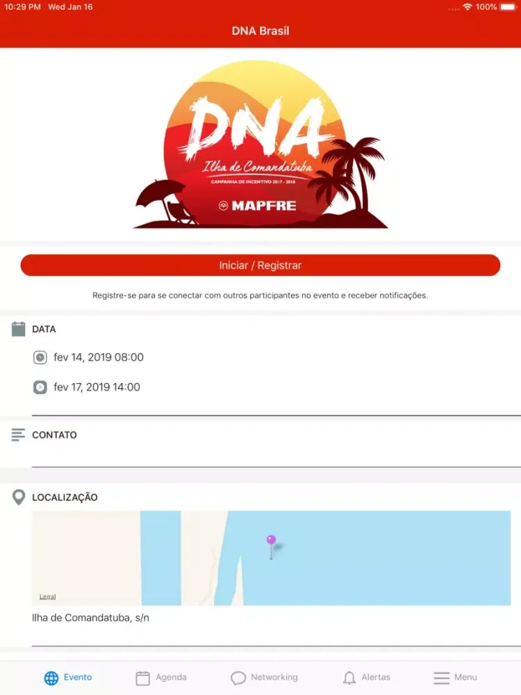 MAPFRE DNA Brasil iPad  スクリーンショット