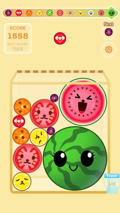 Tangkapan layar Watermelon - Merge Fruits