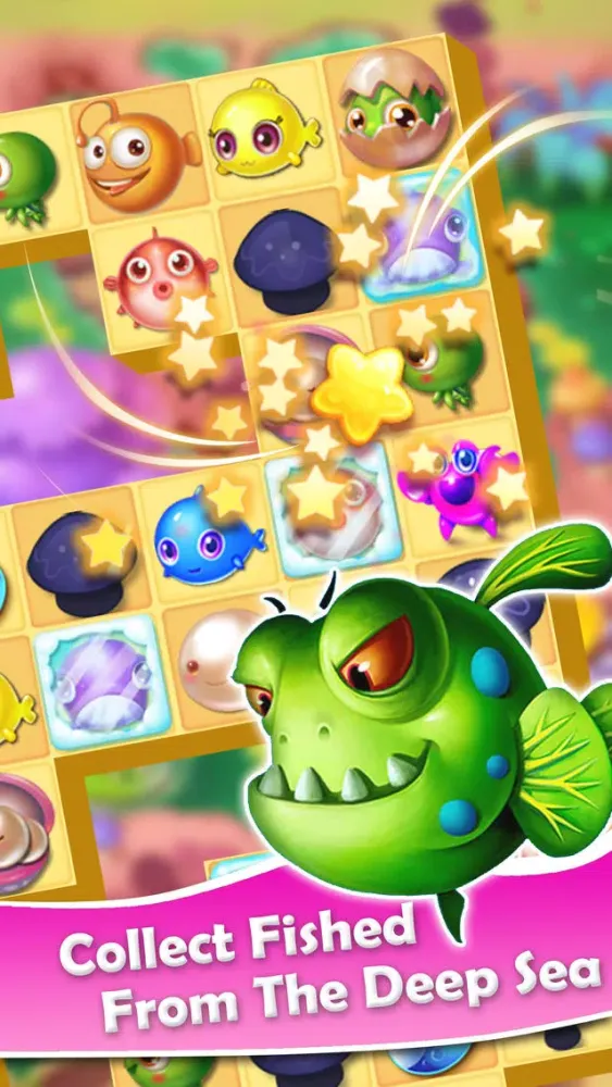 Zrzuty ekranu Fish Blast - Best Ocean Crush Match 3 Mania Game