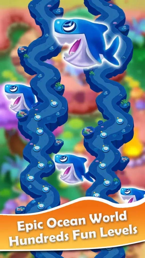 Zrzuty ekranu Fish Blast - Best Ocean Crush Match 3 Mania Game