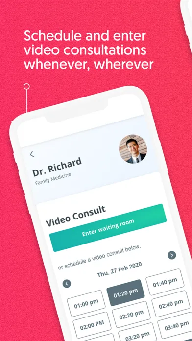 HealthPass by OCBC سکرین شاٹس
