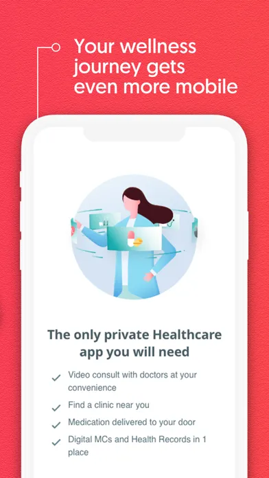 HealthPass by OCBC سکرین شاٹس