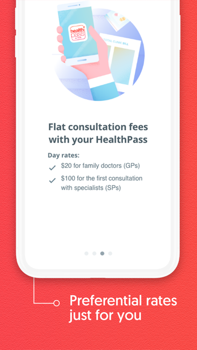 Screenshot di HealthPass by OCBC