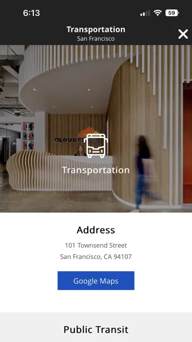 Tangkapan skrin Cloudflare Workplace