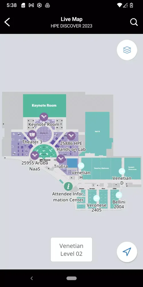 Screenshot di HPE Discover