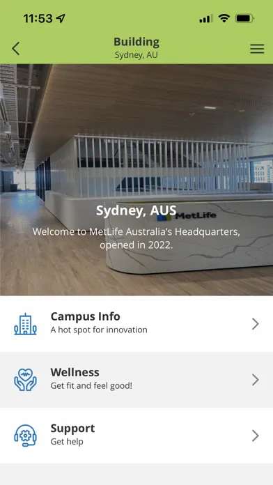 Screenshot di Met Workday