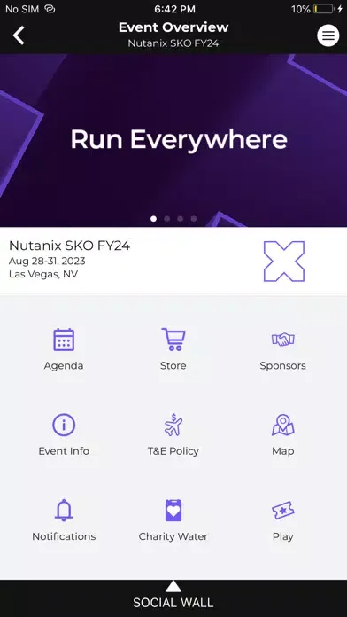 Nutanix Global Events স্ক্রিনশট