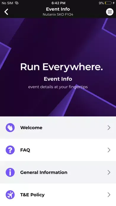 Nutanix Global Events স্ক্রিনশট