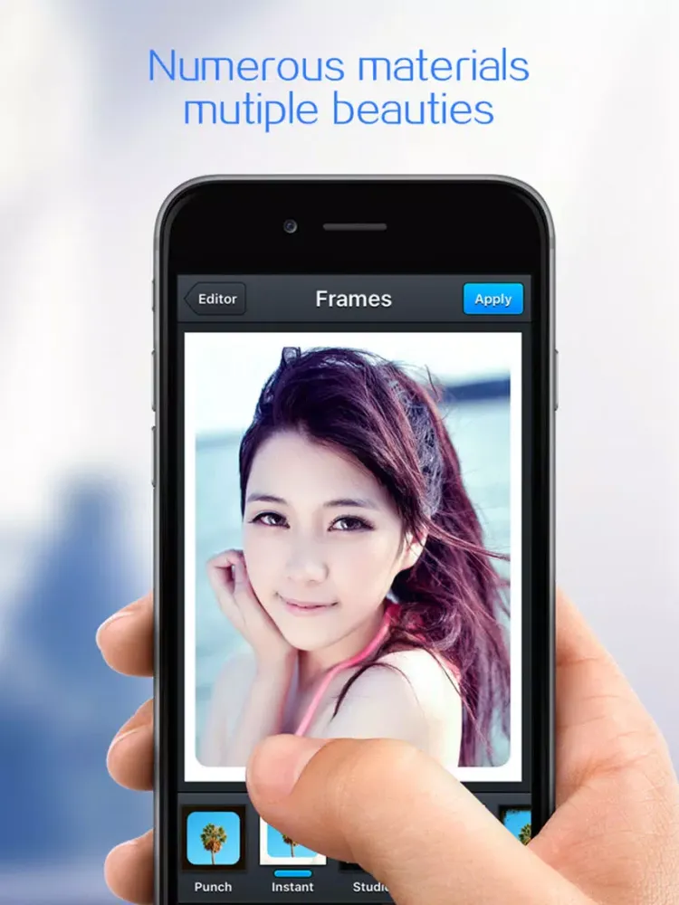 Capturas de tela do Photo Collage Editor - Pic Image Grid Filter Maker iPad 