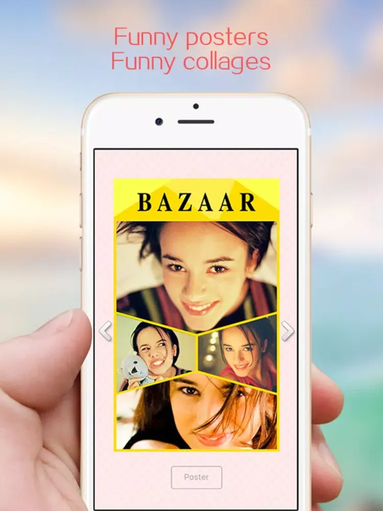 Capturas de tela do Photo Collage Editor - Pic Image Grid Filter Maker iPad 